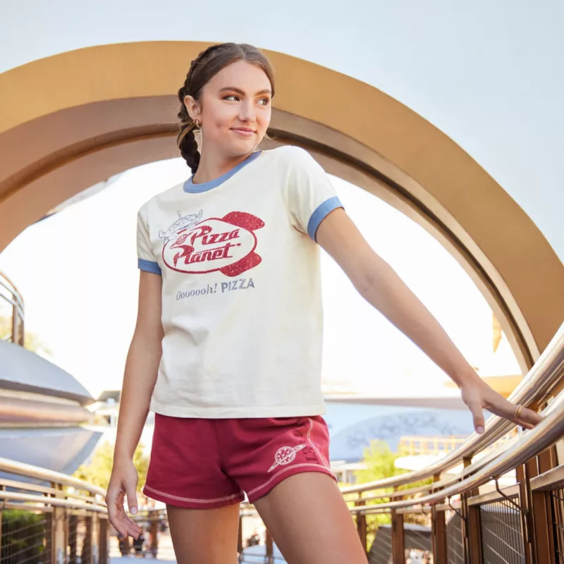 Pizza Planet Shorts For Adults, Toy Story - Image 2