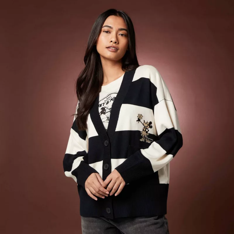 Mickey And Minnie Cardigan For Adults - Image 2