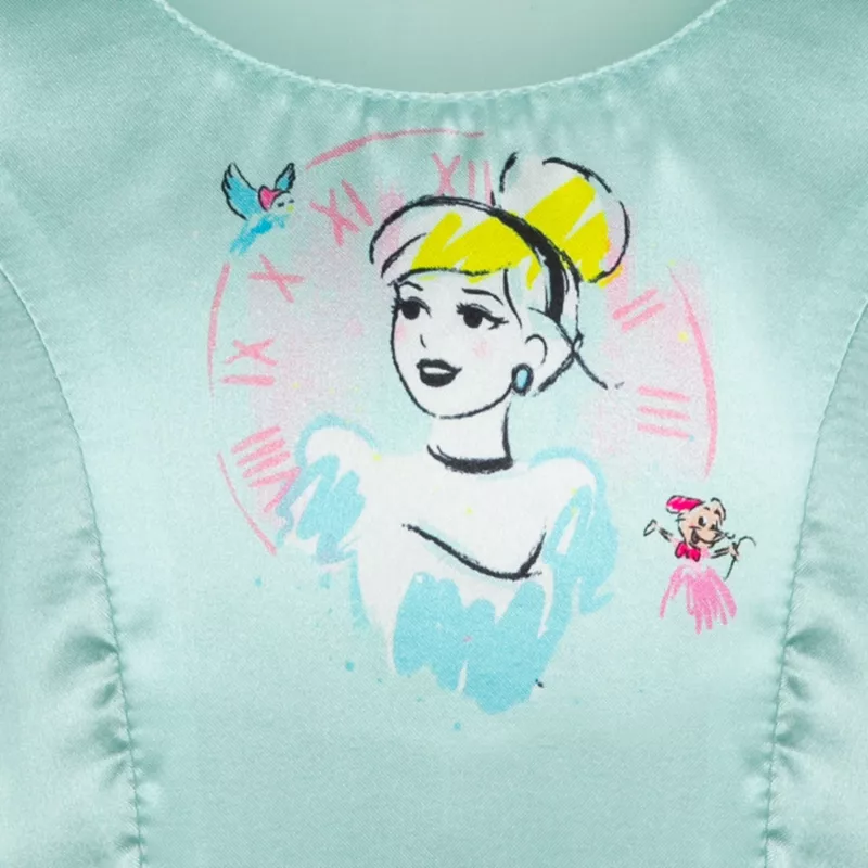Cinderella Deluxe Nightgown For Girls - Image 4