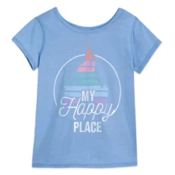 Fantasyland Castle ''My Happy Place'' T-Shirt For Kids, Sensory Friendly