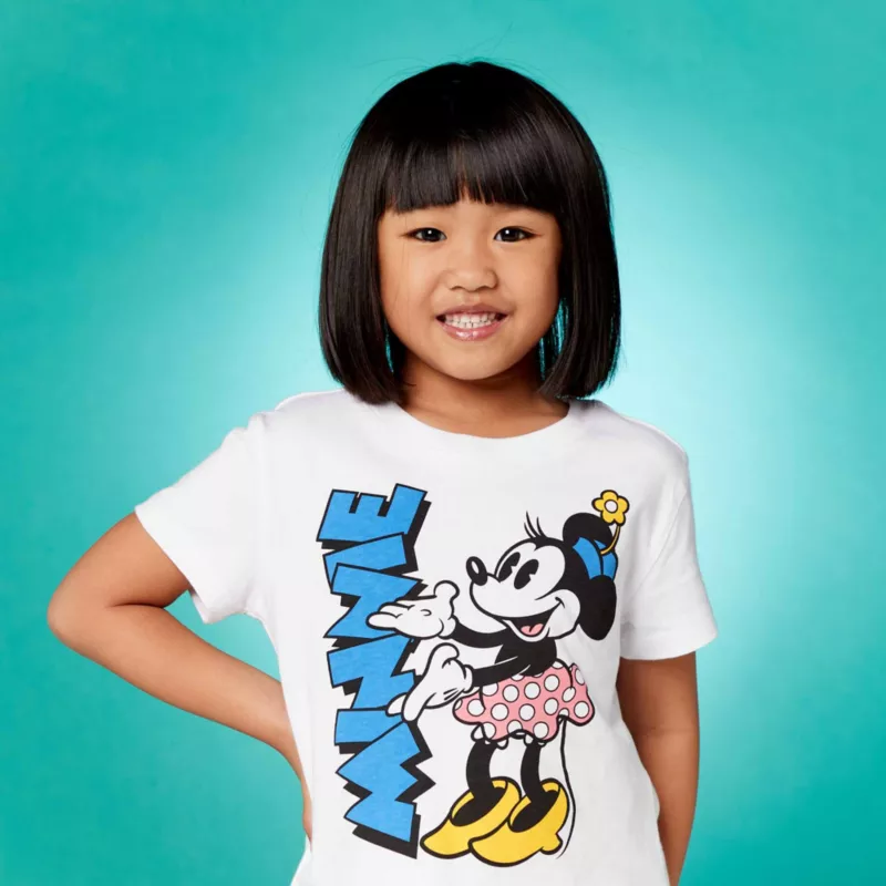 Minnie Mouse White T-Shirt For Kids, Mickey & Co. - Image 2