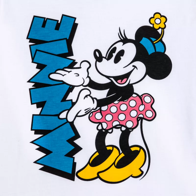 Minnie Mouse White T-Shirt For Kids, Mickey & Co. - Image 3
