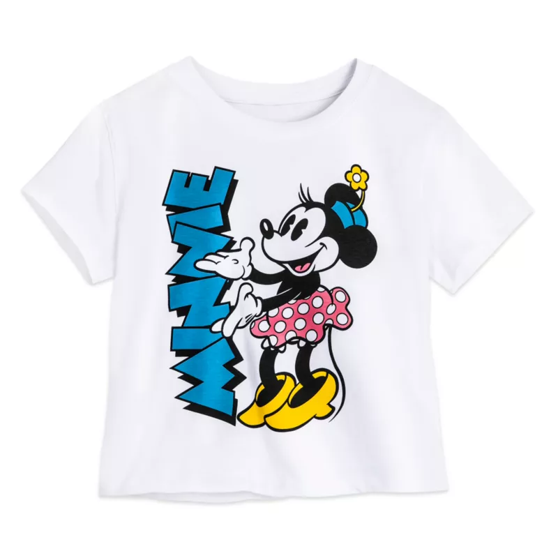 Minnie Mouse White T-Shirt For Kids, Mickey & Co.