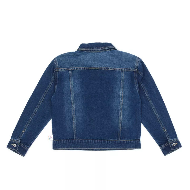 Disney Ily 4EVER Denim Jacket For Kids Inspired By Belle, Beauty And The Beast - Image 3