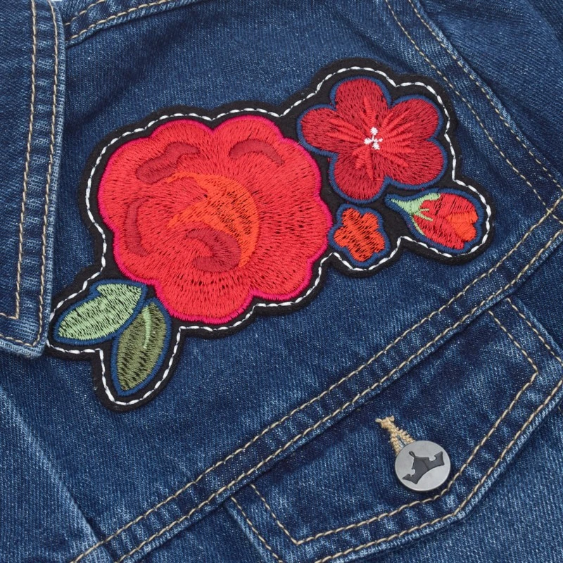 Disney Ily 4EVER Denim Jacket For Kids Inspired By Belle, Beauty And The Beast - Image 4