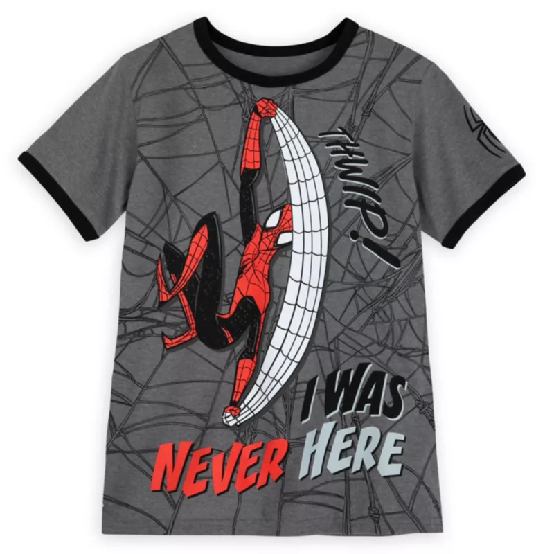 Spider-Man Ringer T-Shirt For Kids