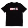 Marvel Icon Crew Neck Black T-Shirt For Adults
