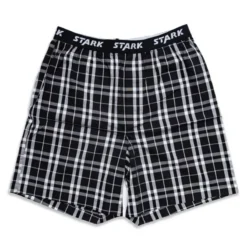Stark Industries Sleep Shorts For Adults, Marvel's Iron Man