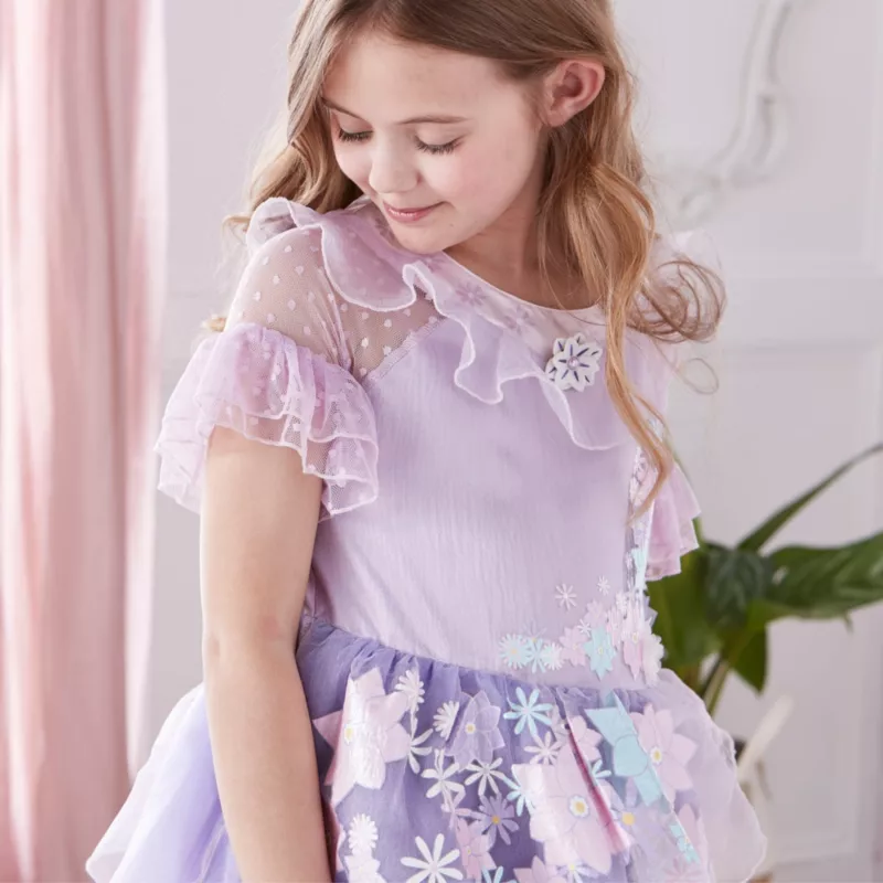 Isabela Madrigal Costume For Kids, Encanto - Image 3