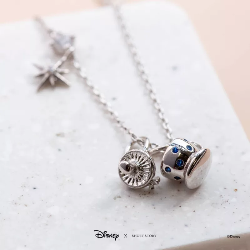 Disney Necklace Alice In Wonderland, Silver - Image 3