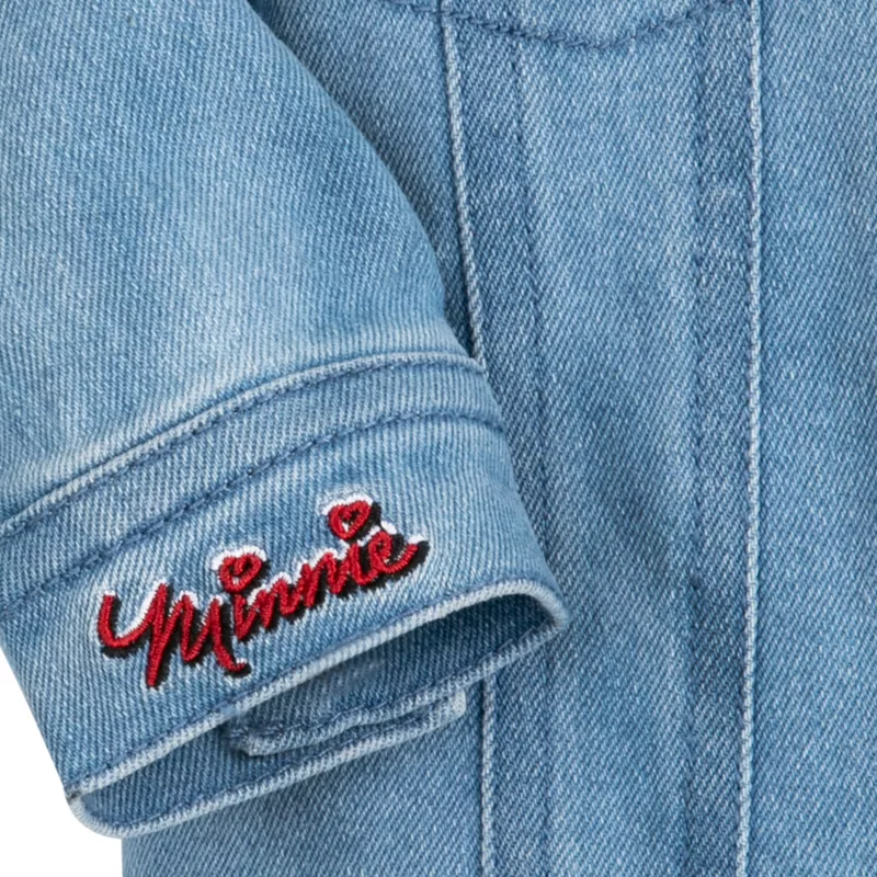 Minnie Mouse Denim Jacket For Baby - Image 4