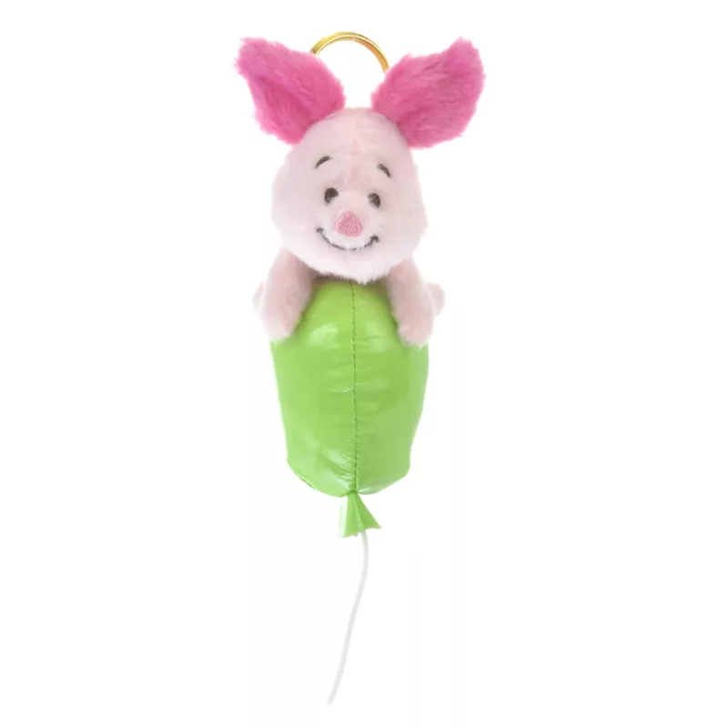Piglet Plush Keychain, Pooh's Balloon - Image 2
