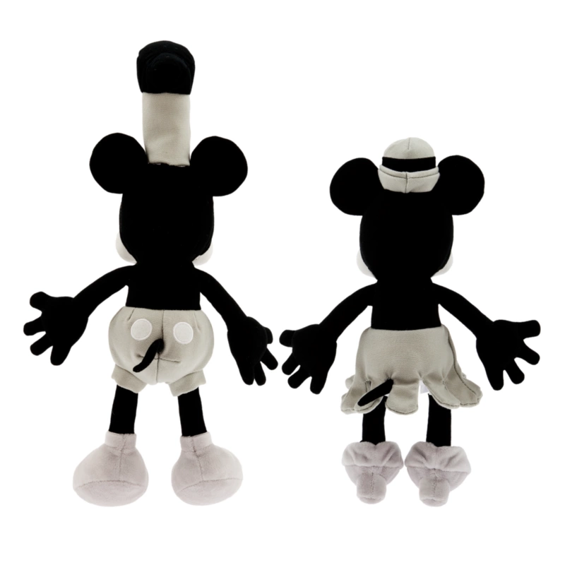 Mickey And Minnie Mouse Steamboat Willie Plush Set - Disney100 - Image 3
