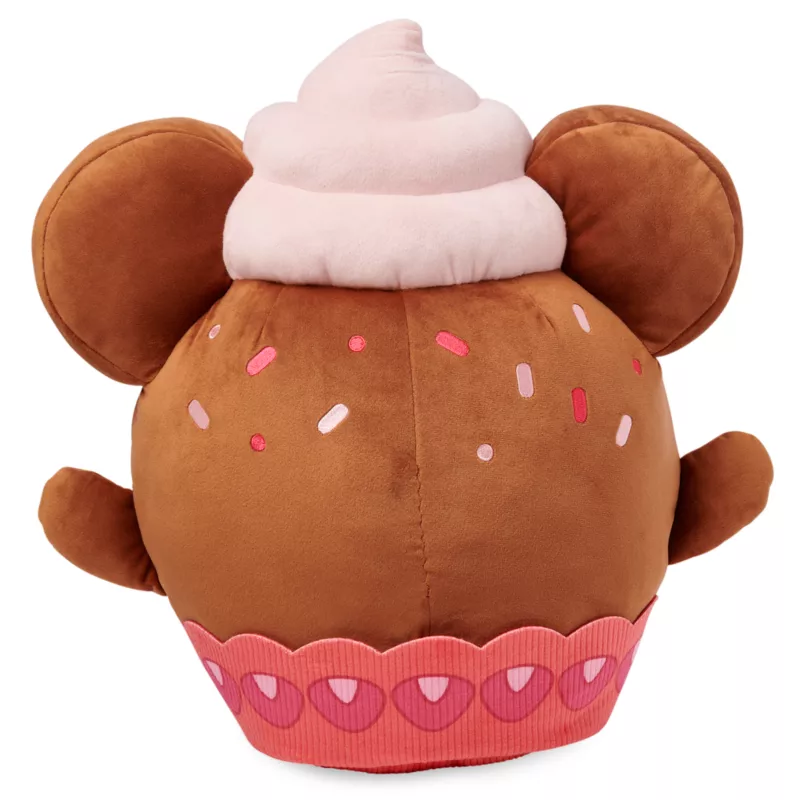 Minnie Mouse Strawberry Cupcake Disney Munchlings Scented Medium Plush – Baked Treats - Image 2