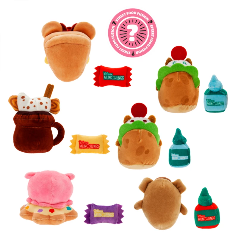 Disney Munchlings Mystery Plush, Street Food Fusion - Image 4