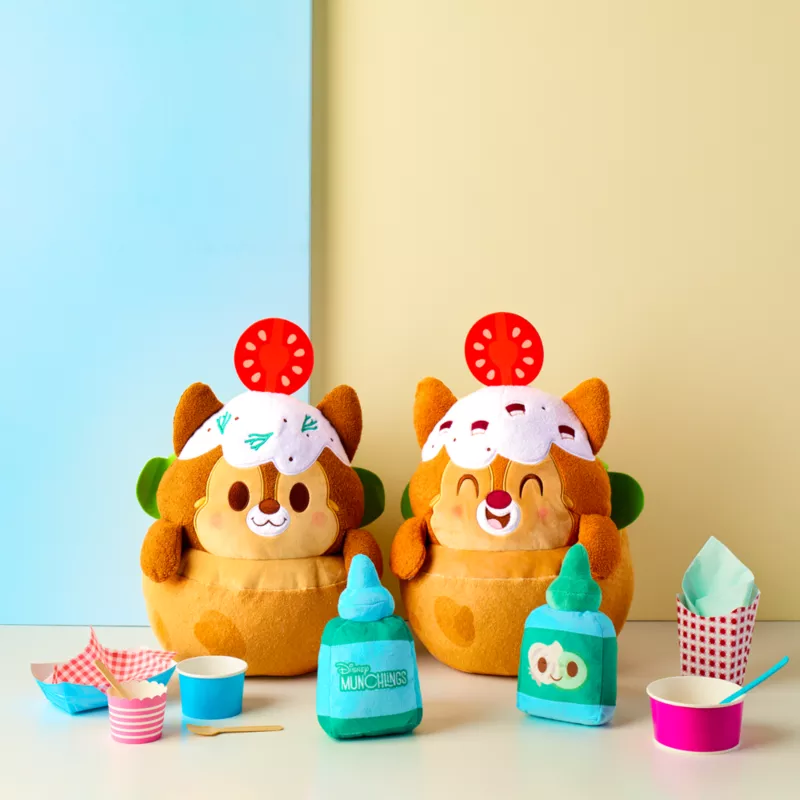 Chip Falafel Pita Pocket Disney Munchlings Plush, Street Food - Image 2