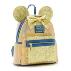 Walt Disney World Minnie Mouse 50th Anniversary Earidescent Mini Backpack