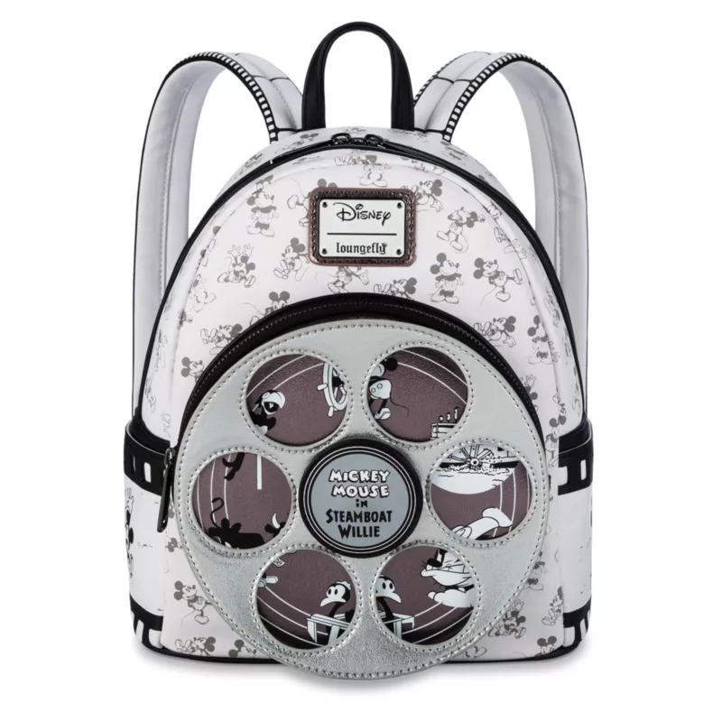 Mickey Mouse Steamboat Willie Loungefly Mini Backpack - Disney100 - Image 3