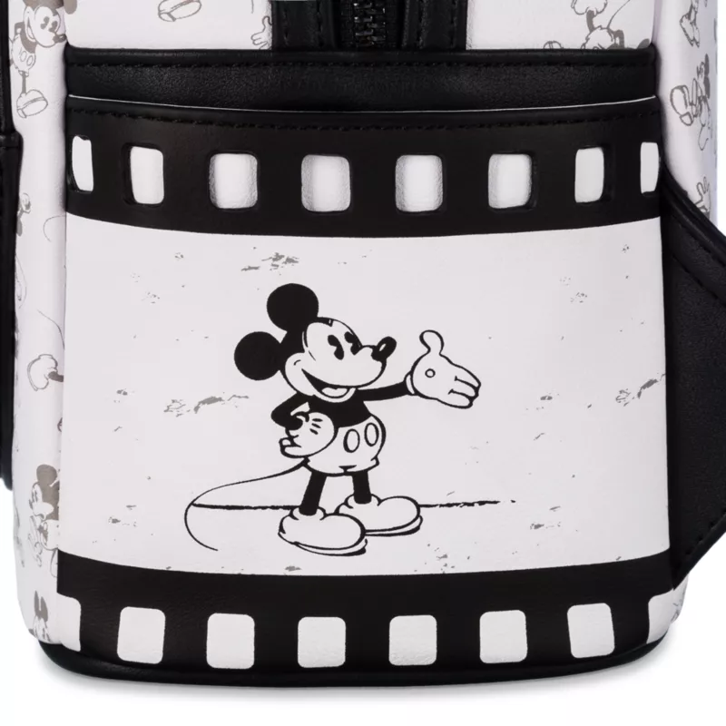 Mickey Mouse Steamboat Willie Loungefly Mini Backpack - Disney100 - Image 5