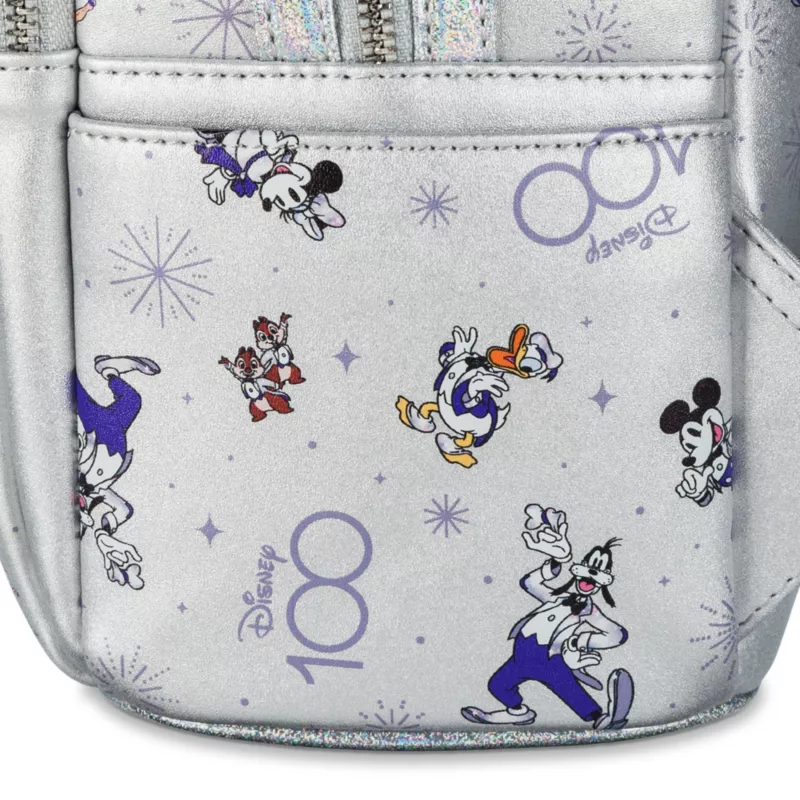 Mickey Mouse And Friends Loungefly Mini Backpack - Disney100 - Image 2