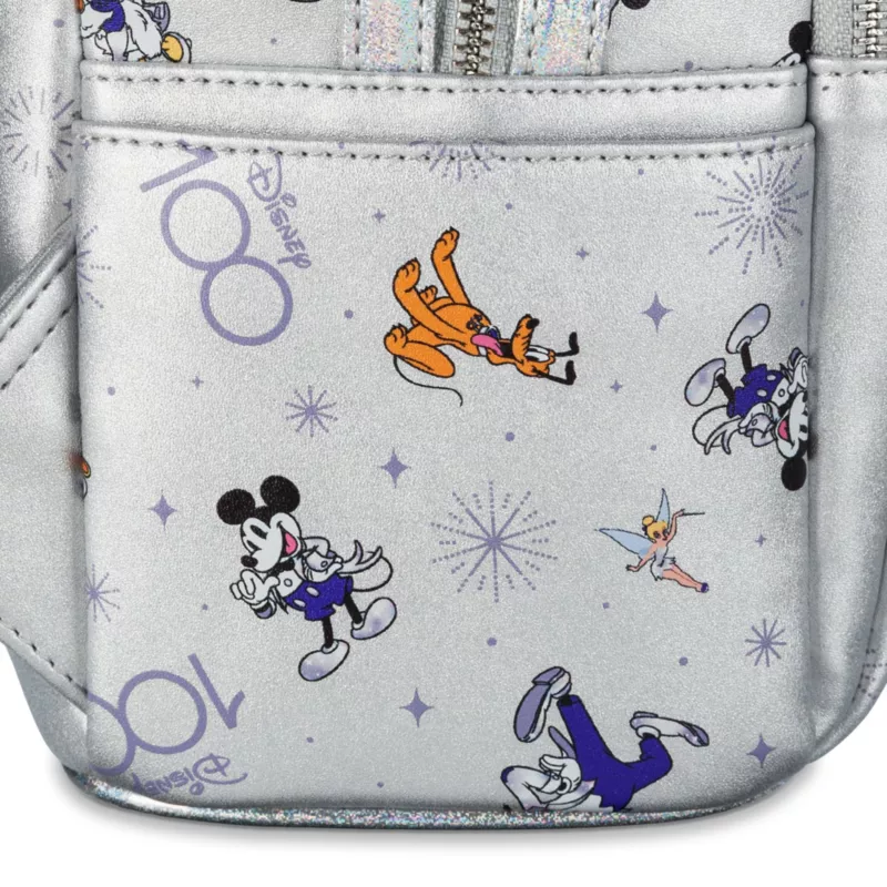 Mickey Mouse And Friends Loungefly Mini Backpack - Disney100 - Image 3