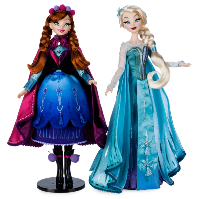 Anna And Elsa Collector Doll Set By Brittney Lee, Limited Edition - Image 2