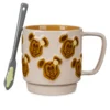 Disneyland Resort Mickey Mouse Waffle Mug And Spoon
