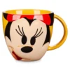 Disney Parks Mousewares Minnie Mouse Face 3D Ceramic Mug