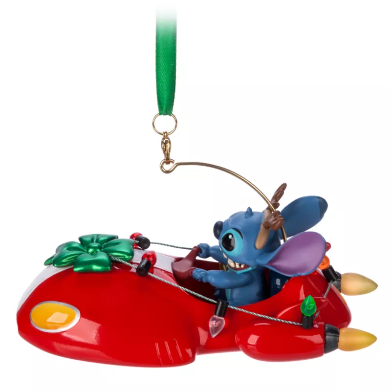 Stitch Festive Hanging Ornament - Image 2