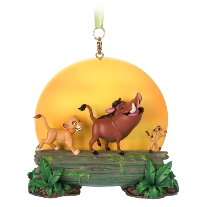 Simba, Timon, And Pumbaa Sketchbook Ornament, The Lion King