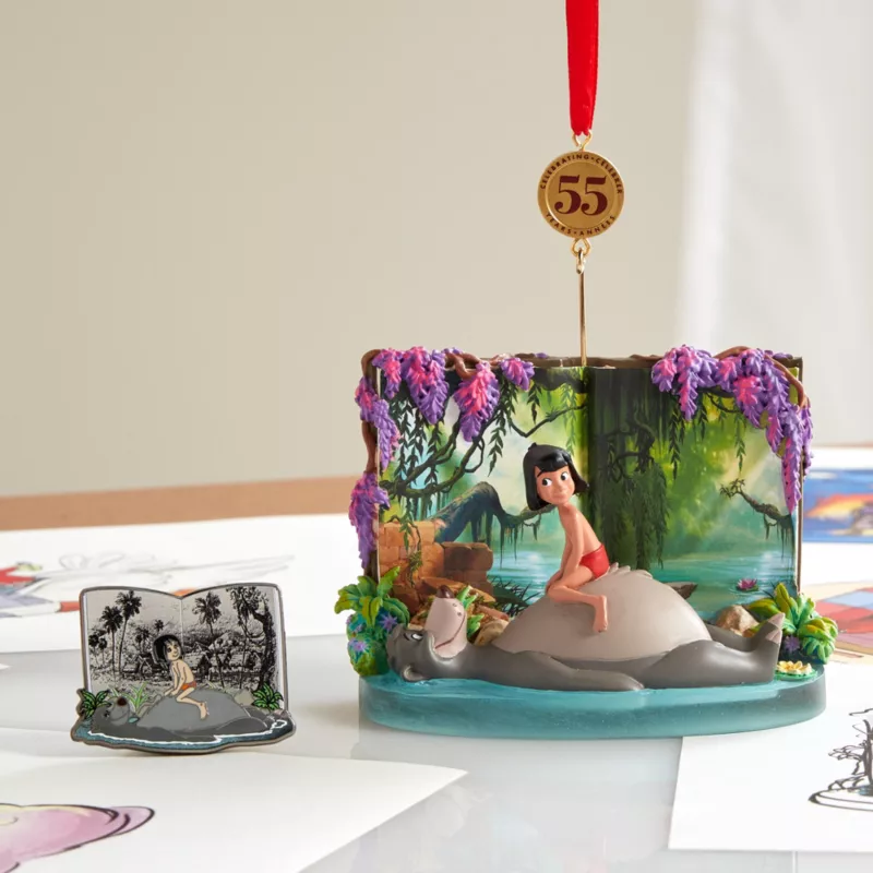The Jungle Book Legacy Sketchbook Ornament, 55th Anniversary, Limited Release - Image 2