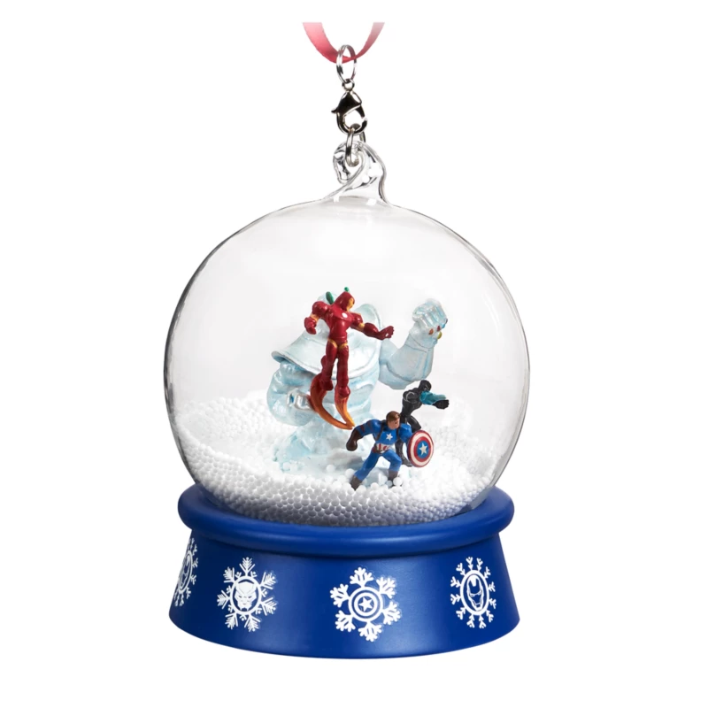 Marvel's Avengers Mini Snow Globe Sketchbook Ornament - Image 2
