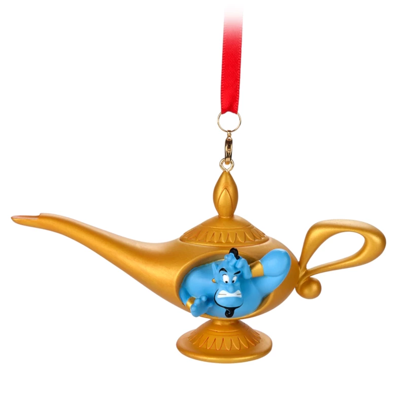 Genie Lamp Sketchbook Ornament, Aladdin