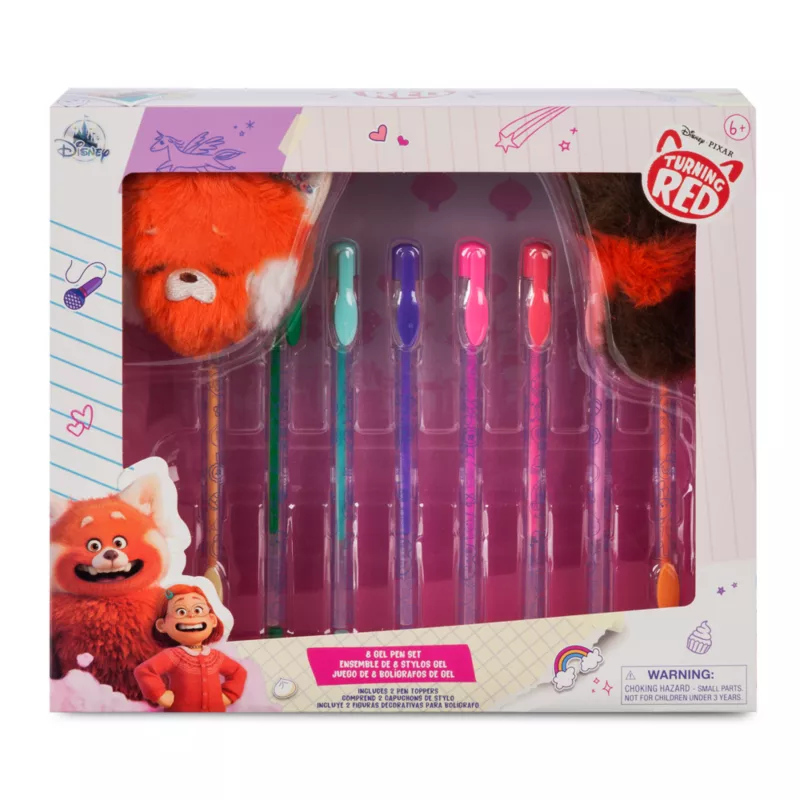 Turning Red Gel Pen Set - Image 4