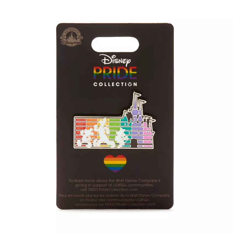 Mickey And Friends Pride Pin - Image 2