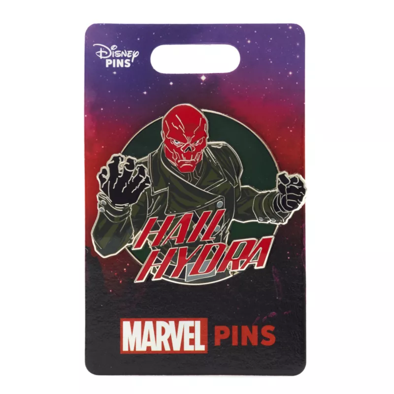 Red Skull Pin, Marvel Villains Limited Release - Image 2