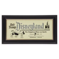 Walt Disney's Disneyland Framed Art - Disney100