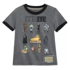 Star Wars: Return Of The Jedi 40th Anniversary Ringer T-shirt For Kids