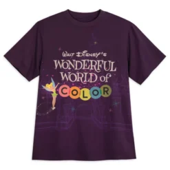 Tinkerbell, Walt Disney's Wonderful World Of Color T-Shirt For Adults - Disney100