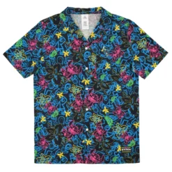 Stitch Neon Summer Shirt For Adults, Lilo & Stitch